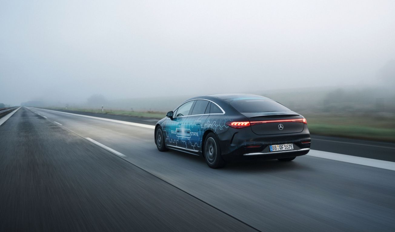 Mercedes Tests Solid-State Battery in EQS